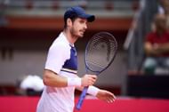 Andy Murray at the 2022 Gijon Open.